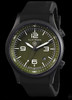 Elliot Brown Canford 202-024-R06 Olive Dial Rubber Strap