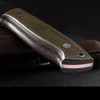 Brisa Trapper 95 Scandi N690 Micarta Leather