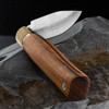 Jose da Cruz Large "Merendeira" Pocket Knife S Tigerwood
