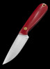 Brisa Necker 70 Flat Red Micarta Leather