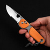 James Brand Redstone Stainless Part-Serrated Tangerine