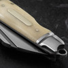 Andre de Villiers Pocket Butcher Bone Shield Back Lock