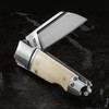 Andre de Villiers Pocket Butcher Bone Shield Back Lock