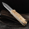 Joker BS9 Nordico Bushcraft Knife - Curly Birch