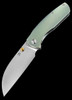 Kansept Convict Titanium Folding Knife Green