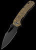 QSP Hornbill Golden Carbon Fibre Black Blade