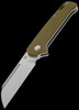 QSP Penguin Slip Joint Folding Knife OD Green