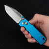 Magnum Rockstub Blue Elox Folding Knife
