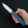 Magnum Deep Blue Canvas Folding Knife