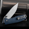 Magnum Deep Blue Canvas Folding Knife