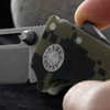 Demko AD 20.5 Shark-Lock S35VN Clip Point Digi Camo