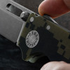 Demko AD 20.5 Shark-Lock S35VN Clip Point Digi Camo