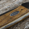 Case Canoe Yellow Curly Oak Folding Knife