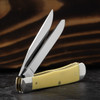 Case Trapper Yellow Stainless Folding Knife