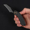 Twisted Assisted Bestech Bihai Black PVD CF Folding Knife