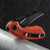 Twisted Assisted Bestech Bihai Black PVD Folding Knife Orange