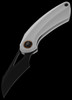 Twisted Assisted Bestech Bihai Black PVD Folding Knife White