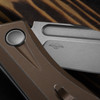 Real Steel Ventus Titanium Bronze Folding Knife