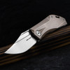 Real Steel Ventus Titanium Bronze Folding Knife