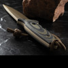 Spartan Harsey TT FDE Blade Camo Handle Black Sheath