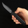 Twisted Mini Dundee Black G10 DLC Folding Knife Black