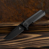 Twisted Mini Dundee Black G10 DLC Folding Knife Black