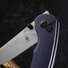 Kizer Chili Pepper Purple Satin Folding Knife