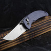 Kizer Chili Pepper Purple Satin Folding Knife