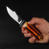 Jim Martindale Nessmuck Hunter Amber Stag Custom Knife