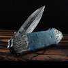 David Steier Aqua Brain Coral Custom Knife