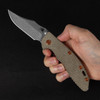 Hinderer XM-18 3.5" Bowie Micarta Folding Knife