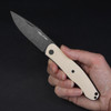 Real Steel Serenity G10 Slip Joint Ivory Folding Knife