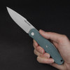 Real Steel Serenity Denim Micarta Linerlock Folding Knife