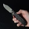QSP Kali Aluminium Folding Knife Black