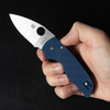 Spyderco Lil' Native SPY27 Cobalt Folding Knife