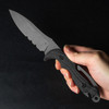 Toor M.U.F Diver Havoc Black Fixed Blade