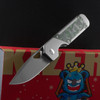 Kizer Blade Smith Mini Militaw Titanium Jungle Wear Folding Knife
