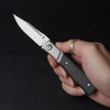 Notorious EDC Kingpin Micarta Folding Knife