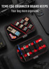Tactical Geek TCM5 EDC Organizer Board Black/Red