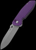 CRKT Squid XM Button Lock Violet Folding Knife