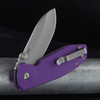 CRKT Squid XM Button Lock Violet Folding Knife