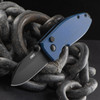 CRKT Squid Button Lock Black Folding Knife