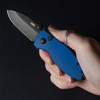CRKT Squid Button Lock Black Folding Knife