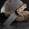 Beavercraft Carbon Steel Bushcraft Ferro Rod & Leather Sheath
