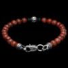 William Henry Brookings Red Jasper Bracelet