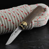 Antonini Old Bear Walnut Serrated Folding Knife Small