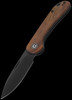 Civivi Elementum Guibourtia Wood Black Folding Knife
