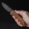 Civivi Elementum Guibourtia Wood Black Folding Knife