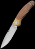 GiantMouse Ace Farley V2 Brass Folding Knife