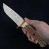 Puma SGB Elk Hunter POM Commando Stag Fixed Blade